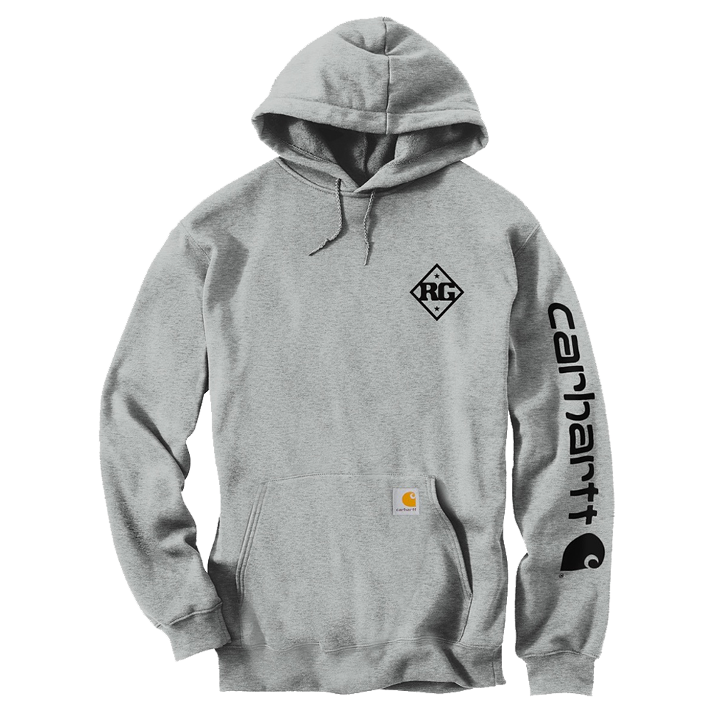 Gray carhartt hoodie sales