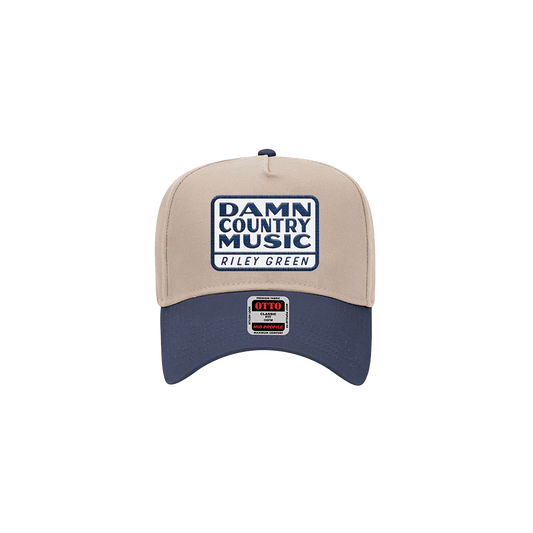 Damn Country Music Patch Hat