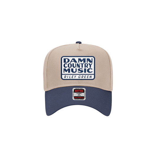 Damn Country Music Patch Hat