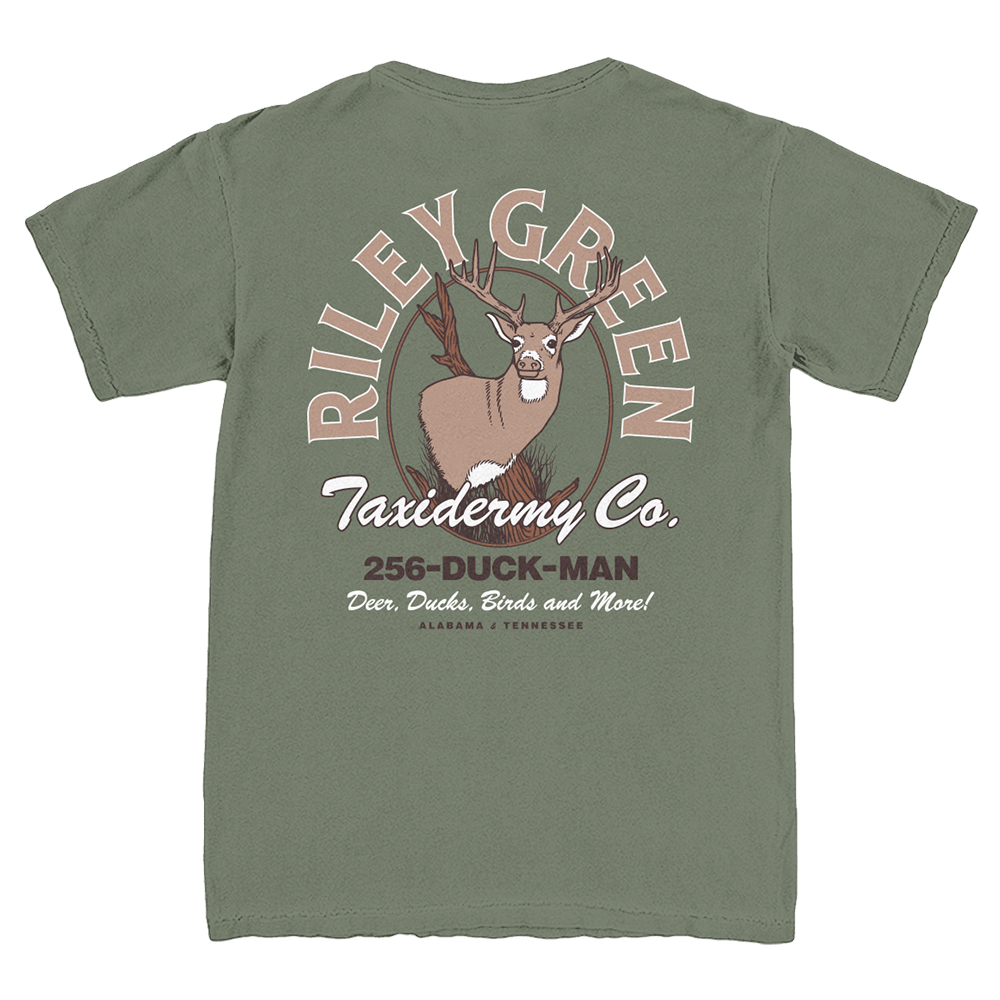 Taxidermy Tee - Moss