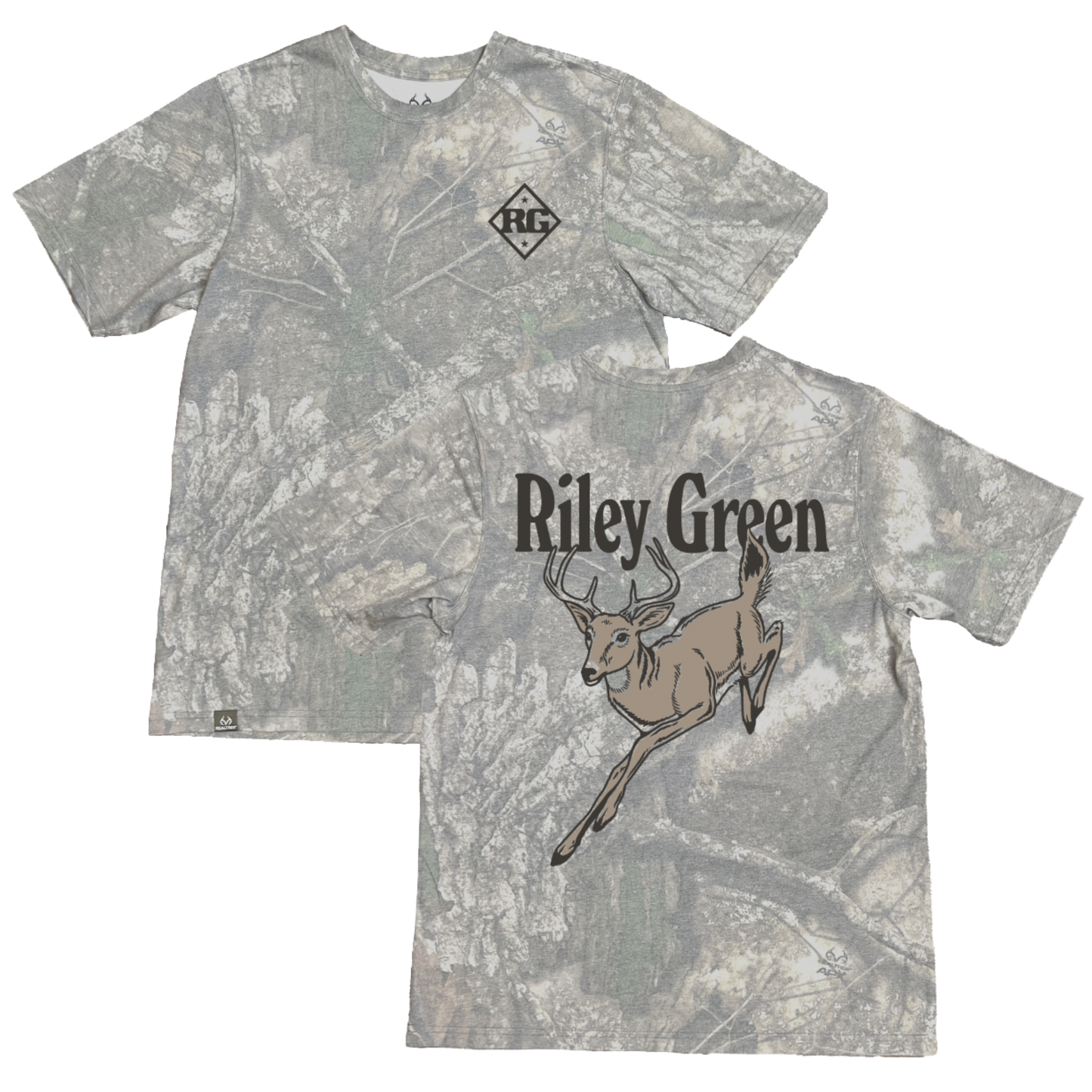 Realtree Camo Deer Tee