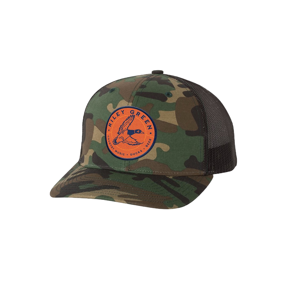 Country Music Patch Hat - Camo